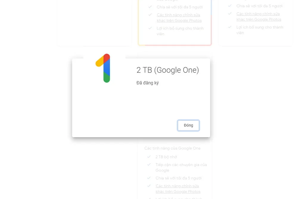 Hướng dẫn đăng ký Google One Thổ Nhĩ Kỳ - Giải pháp công nghệ EVPS.VN - Web hosting, Cloud VPS, Business Email, Thiết kế website chuẩn SEO