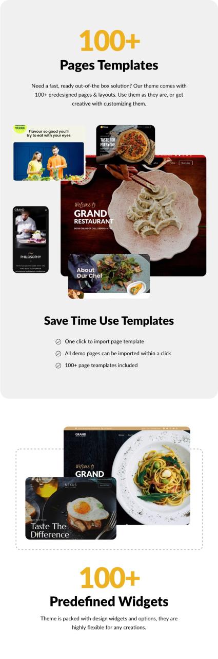 Grand Restaurant WordPress - Giải pháp công nghệ EVPS.VN - Web hosting, Cloud VPS, Business Email, Thiết kế website chuẩn SEO