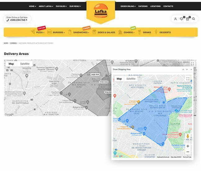 Lafka - Burger nhiều cửa hàng - Chủ đề WooC Commerce & Pizza & Food Delivery - 6