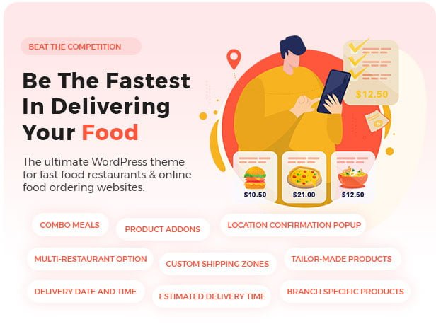 Lafka - Burger nhiều cửa hàng - Chủ đề WooCommerce & Pizza & Food Delivery - 4