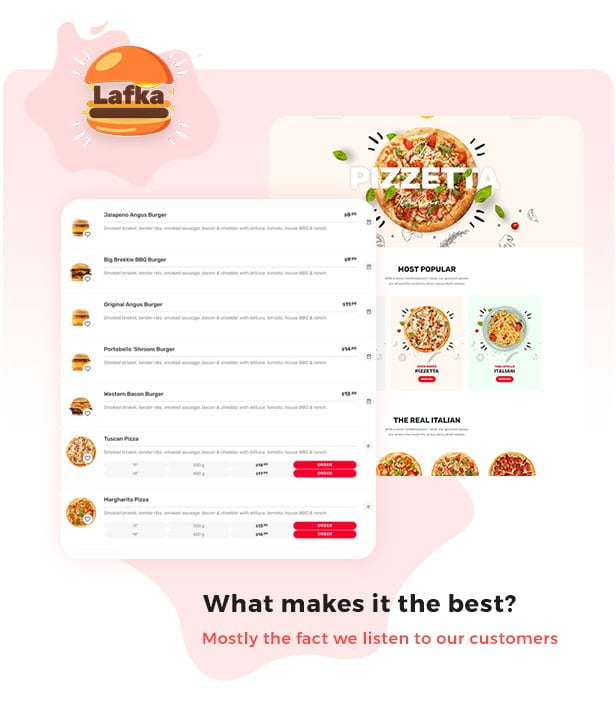 Lafka - Burger nhiều cửa hàng - Chủ đề WooC Commerce & Pizza & Food Delivery - 11